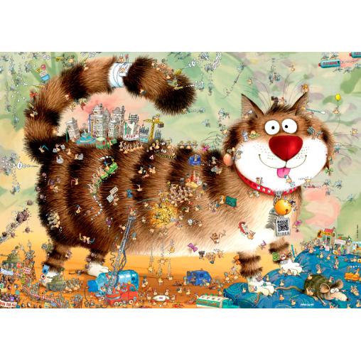 Heye Living Chat Puzzle 1000 pièces