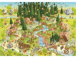 Heye Puzzle Habitat de la Forêt-Noire 1000 pièces