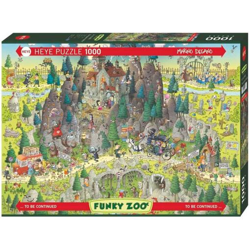 Puzzle Heye Hábitat de Transilvania de 1000 Piezas