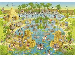 Heye Nile Habitat Puzzle 1000 pièces