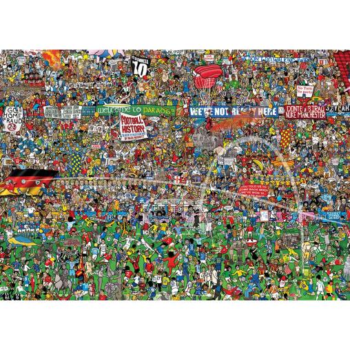 Heye Puzzle Histoire du Football 3000 Pièces