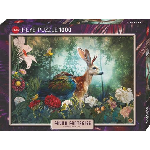 Puzzle Heye Jackalope de 1000 Piezas