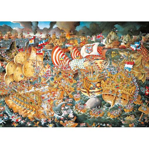 Heye Puzzle La Bataille de Trafalgar 2000 pièces