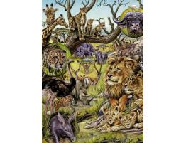 Puzzle Heye La Savane 1000 pièces