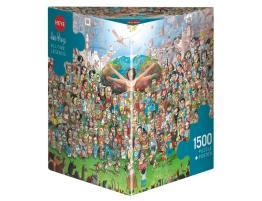 Puzzle Heye Leyendas de Todos los Tiempos, C.Triangular 1500P