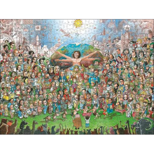 Puzzle Heye Leyendas de Todos los Tiempos, C.Triangular 1500P