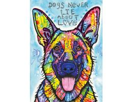 Heye Puzzle Dogs Never Lie 1000 pièces