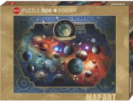 Puzzle Heye Mundo Espacial de 1500 Piezas