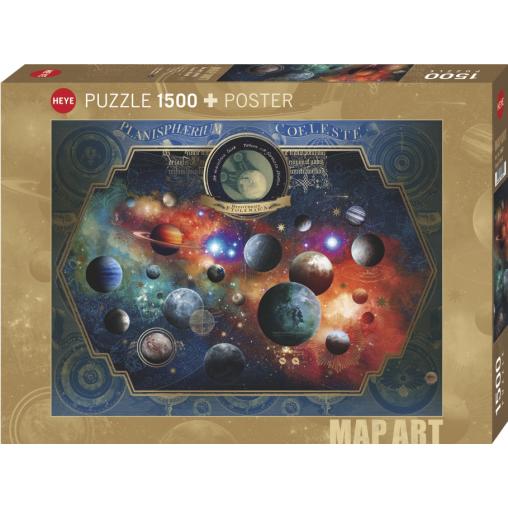 Puzzle Heye Mundo Espacial de 1500 Piezas