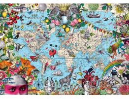 Puzzle Heye Mundo Peculiar de 2000 Piezas