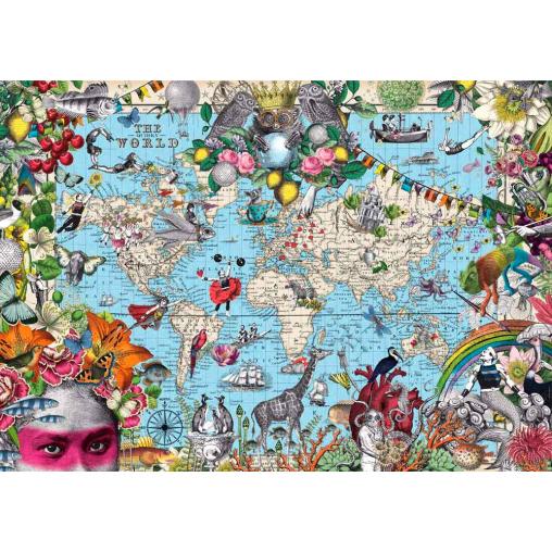 Puzzle Heye Mundo Peculiar de 2000 Piezas