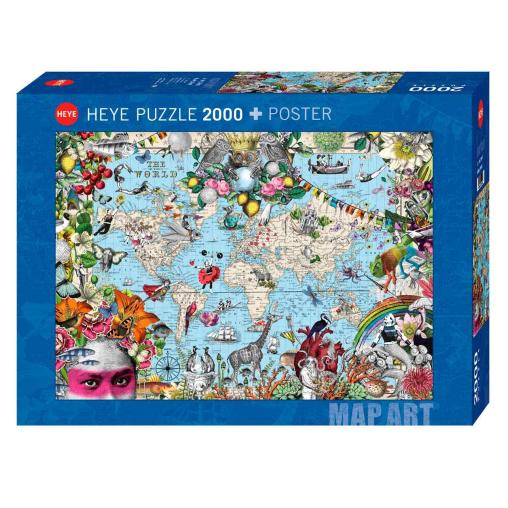 Puzzle Heye Mundo Peculiar de 2000 Piezas