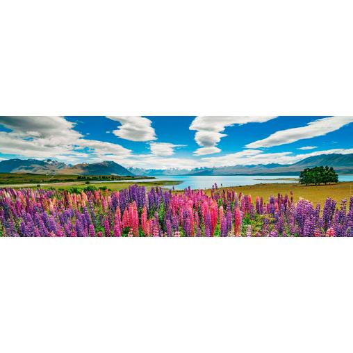 Puzzle Heye Panorámica de Lago Tekapo de 1000 Piezas