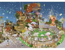 Puzzle Heye Pixie Dust, Parque de las Hadas de 1000 Pzs