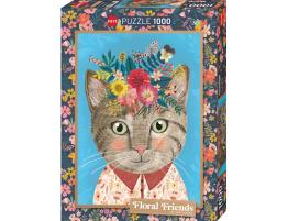 Puzzle Heye Precioso Felino de 1000 Piezas