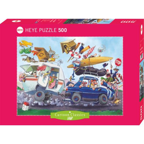 Puzzle Heye Salida de Vacaciones de 500 Piezas