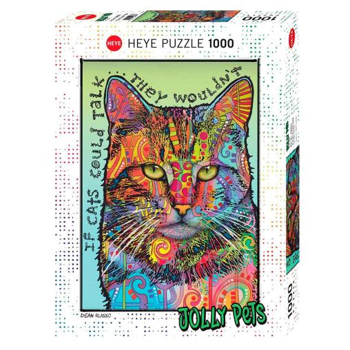 Puzzle Heye Si Los Gatos Pudiesen Hablar de 1000 Piezas