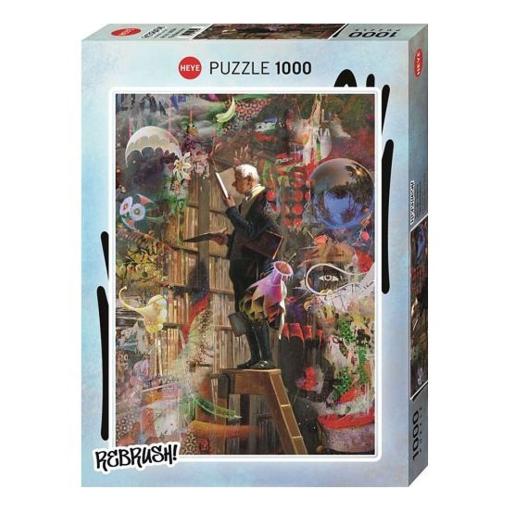 Puzzle Heye The Bookworm de 1000 Piezas