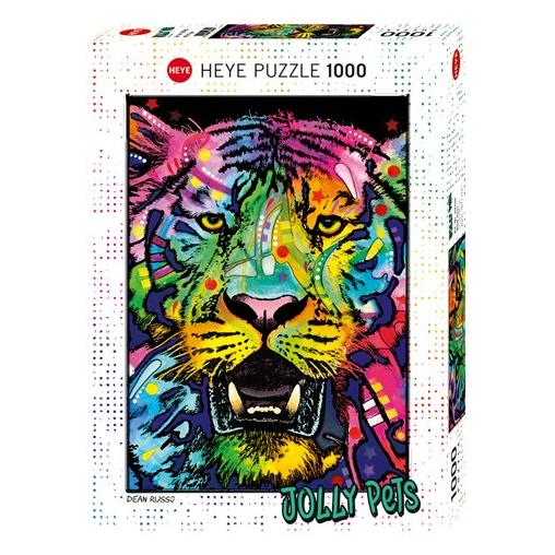 Heye Jolly Pets Puzzle, Tigre sauvage 1000 pièces