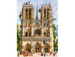 Puzzle Heye Viva Notre Dame! de 1000 Piezas