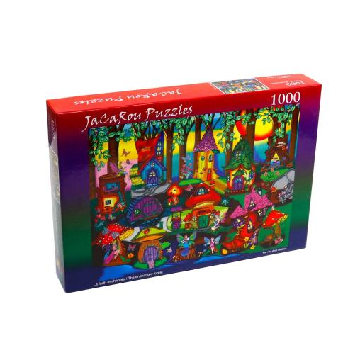 Puzzle Jacarou El Bosque Encantado de 1000 Piezas