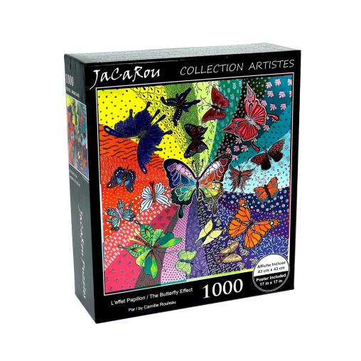 Puzzle Jacarou El Efecto Mariposa de 1000 Piezas