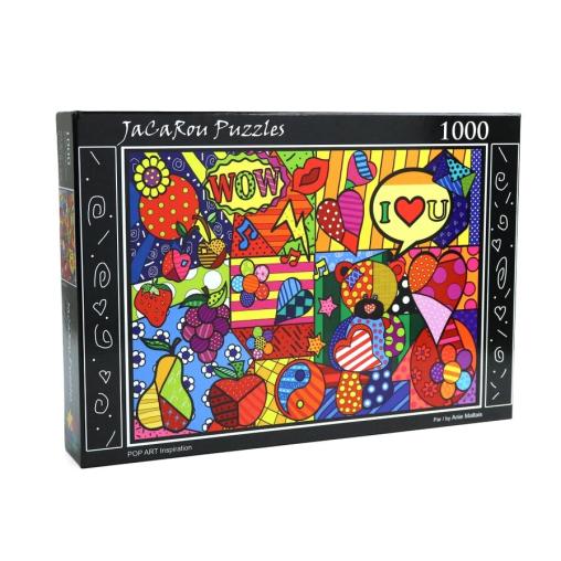 Puzzle Jacarou Pop Art Inspiration de 1000 Piezas