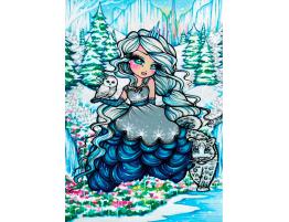 Puzzle Jacarou Princesa de Hielo de 1000 Piezas