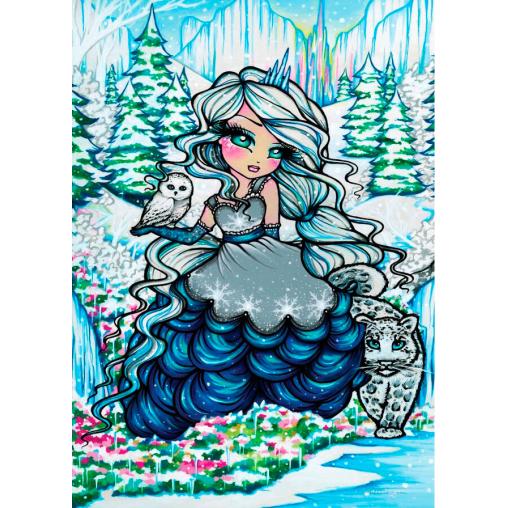 Puzzle Jacarou Princesa de Hielo de 1000 Piezas