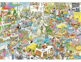 Puzzle Jumbo Congreso de Vacaciones de 1000 Piezas