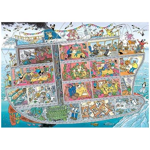 Puzzle Jumbo El Crucero de 1000 Piezas