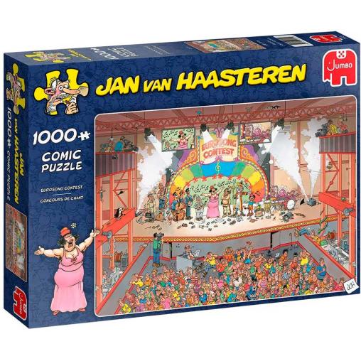 Puzzle Jumbo Eurovisión de 1000 Piezas