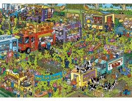 Puzzle Jumbo Festival de Food Trucks de 1500 Piezas