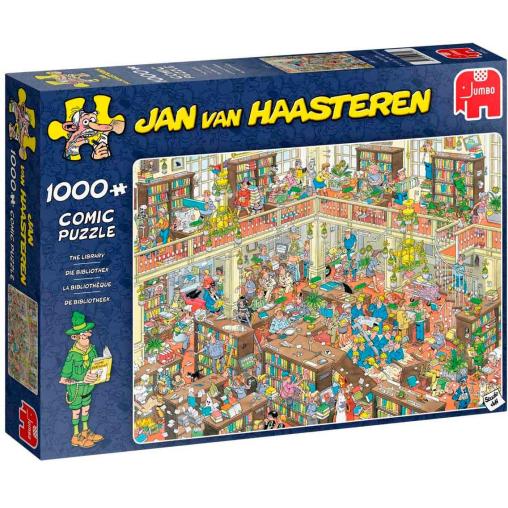 Puzzle Jumbo La Librería de 1000 Piezas