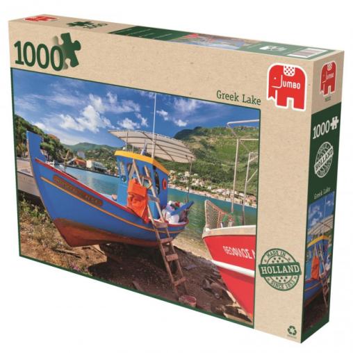 Puzzle Jumbo Lac Grec 1000 pièces