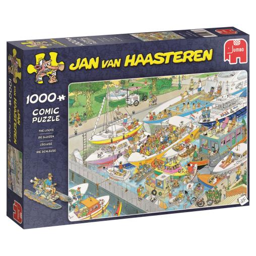 Puzzle Jumbo Las Esclusas de 1000 Piezas