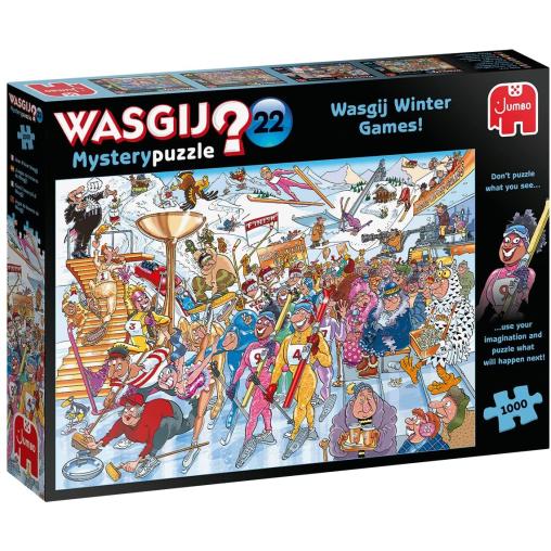 Puzzle Jumbo Mistery Juegos de Invierno de Wasgij de 1000 Pzs