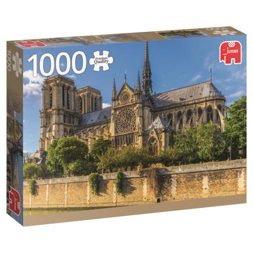 Puzzle Jumbo Notre Dame, Paris de 1000 Piezas