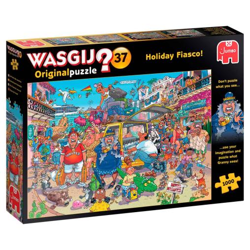 Puzzle Jumbo Original Fiasco de Vacaciones de 1000 Piezas