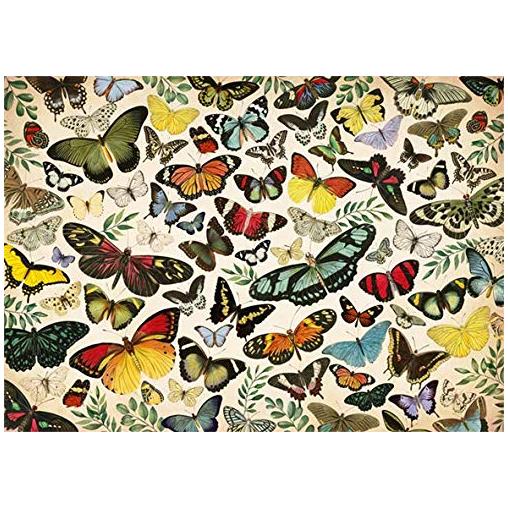 Puzzle Jumbo Poster de Mariposas de 1000 Piezas