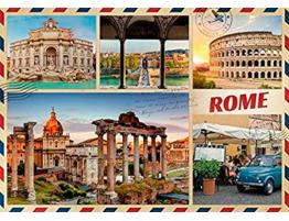 Puzzle Jumbo Saludos desde Roma de 1000 Piezas