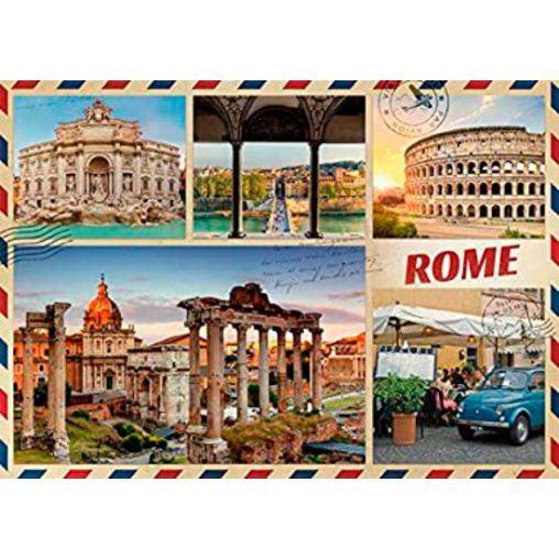 Puzzle Jumbo Saludos desde Roma de 1000 Piezas