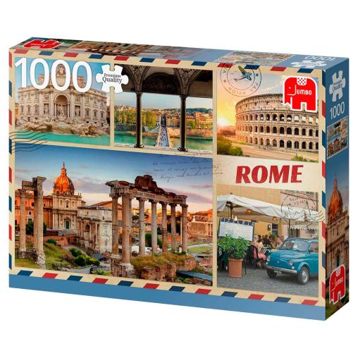 Puzzle Jumbo Saludos desde Roma de 1000 Piezas