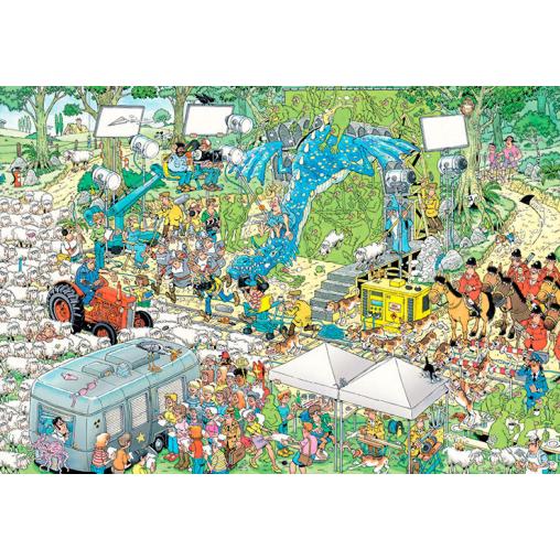 Puzzle Jumbo Set de Rodaje de 2000 Piezas