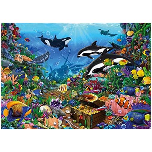 Puzzle Jumbo Tesoros del Fondo del Mar de 1000 Piezas