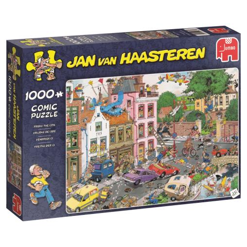 Puzzle Jumbo Viernes 13 de 1000 Piezas