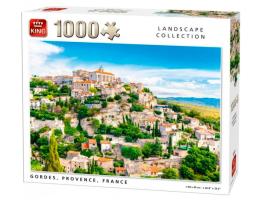 Puzzle King Gordes Provenza de Francia de 1000 Piezas