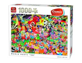 Puzzle King Mundo de los Dardos 180 de 1000 Piezas