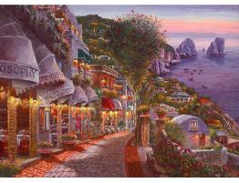 Puzzle King Noche en Capri de 1000 Piezas