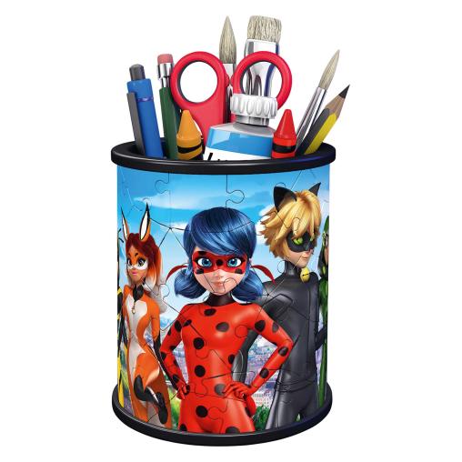 Puzzle Lapicero 3D Ravensburger Miraculous Ladybug de 57 Piezas